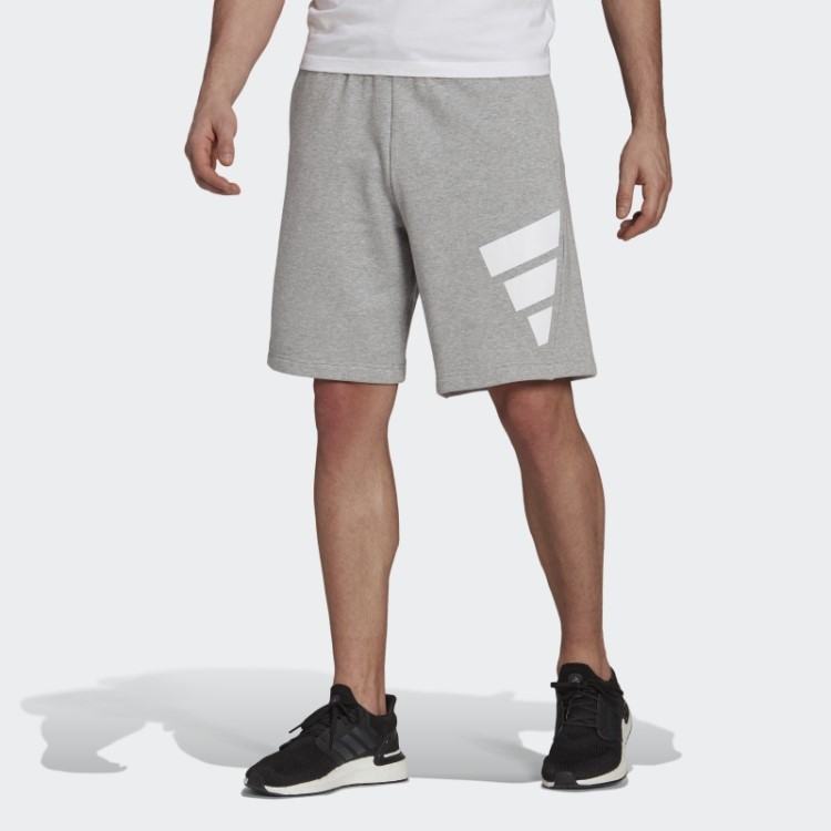 Future Icons Short Gráfico Com Logo Cinza Médio Adidas
