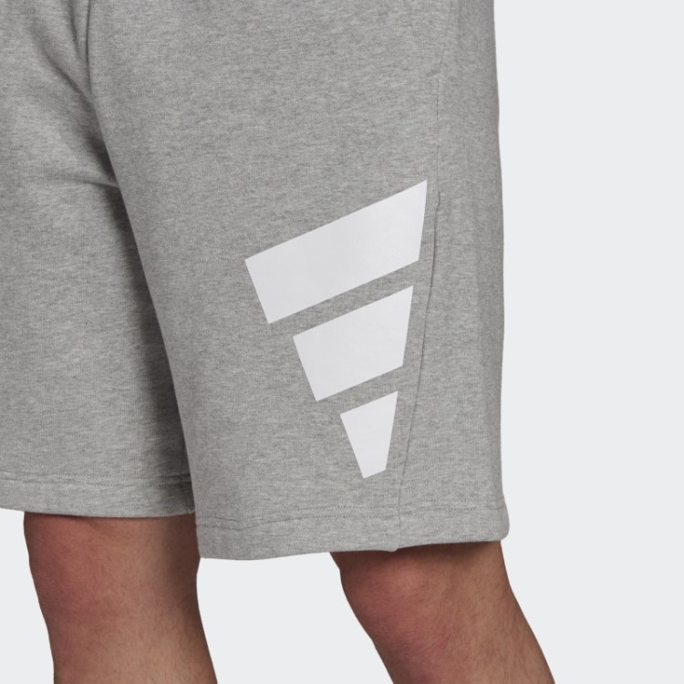 Future Icons Short Gráfico Com Logo Cinza Médio Adidas