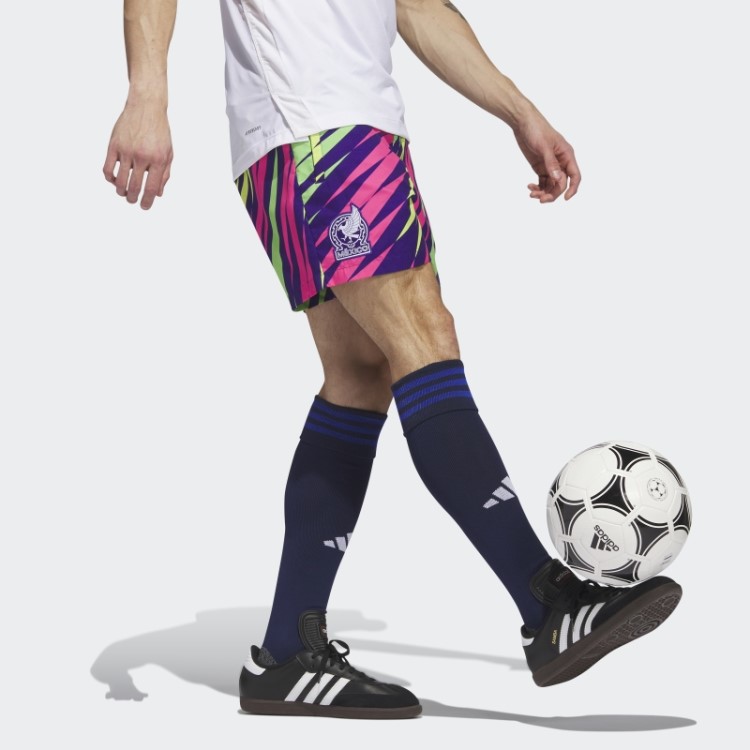 Bermuda De Goleiro Adidas College Purple Mexico Icon