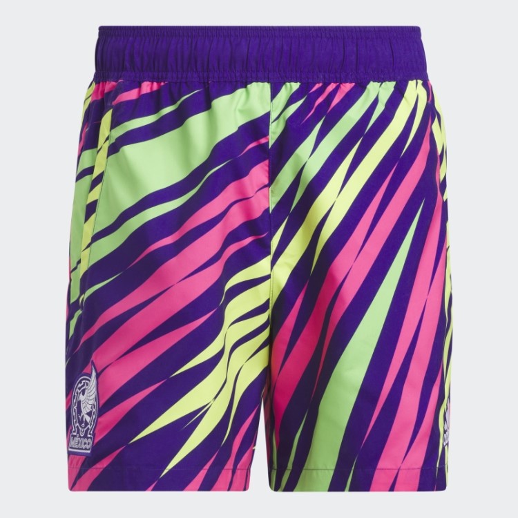 Bermuda De Goleiro Adidas College Purple Mexico Icon