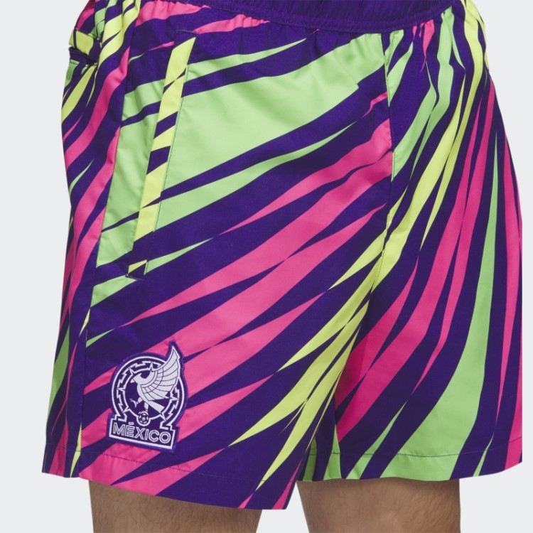 Bermuda De Goleiro Adidas College Purple Mexico Icon