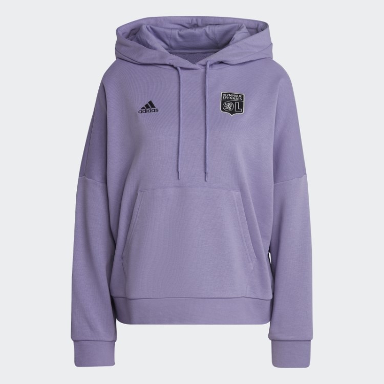 Moletom Olympique Lyonnais Lilás Adidas