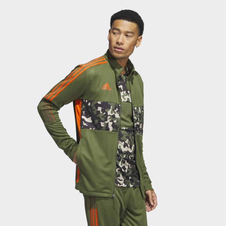 Jaqueta Adidas Pine Tiro Com Faixa Gráfica