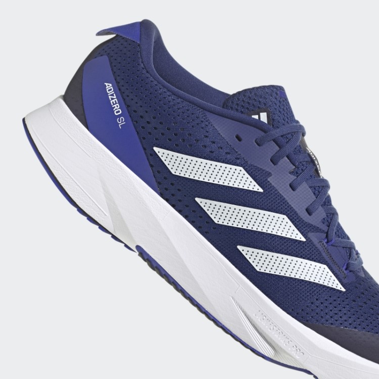 Tênis De Corrida Azul Adidas Adizero Sl Vitória Quente