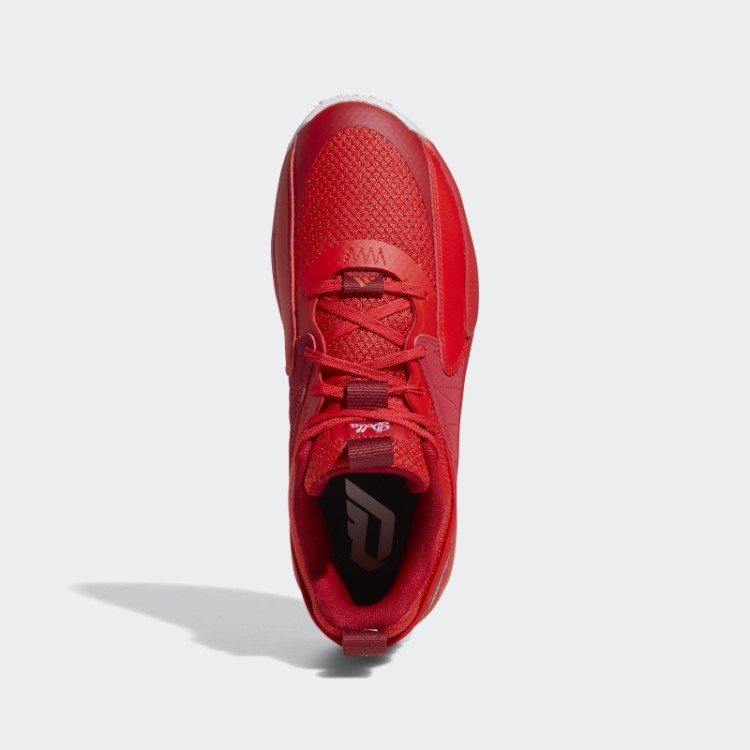 Tênis De Basquete Vermelho Dame Certificados Adidas