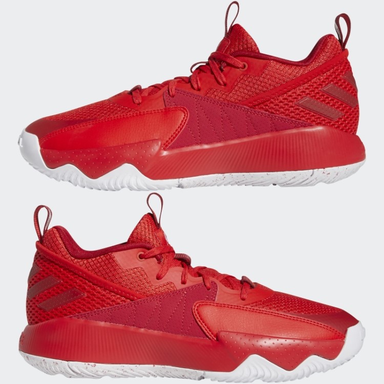 Tênis De Basquete Vermelho Dame Certificados Adidas