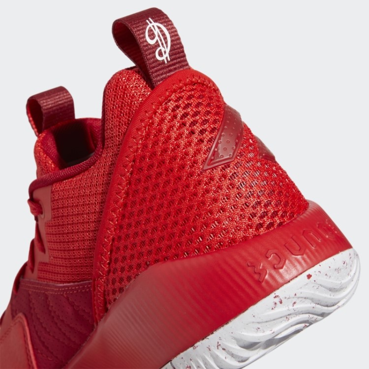 Tênis De Basquete Vermelho Dame Certificados Adidas