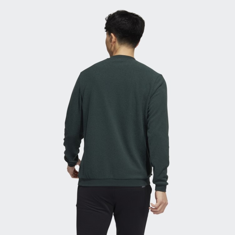 Moletom Verde Adidas Core Crew