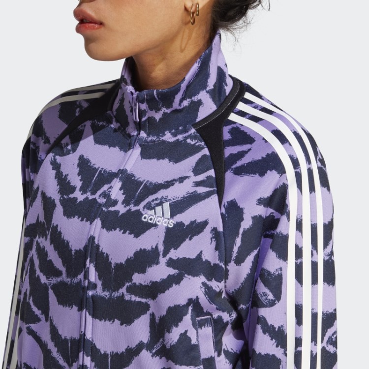 Adidas Violet Tiro Terno Up Jaqueta Estilo De Vida