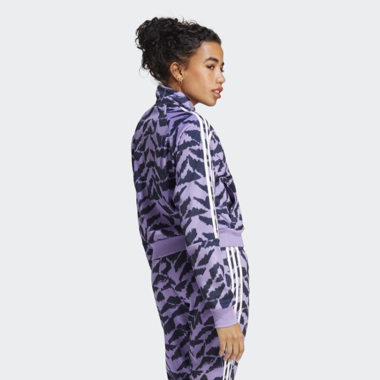 Blusa Violeta Adidas Tiro Suit Up Lifestyle