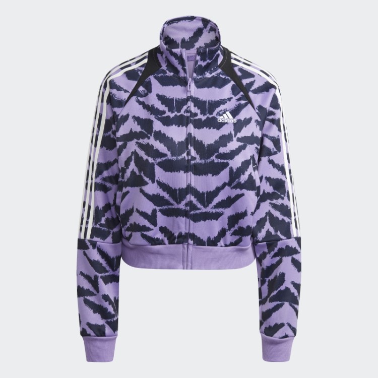 Blusa Violeta Adidas Tiro Suit Up Lifestyle