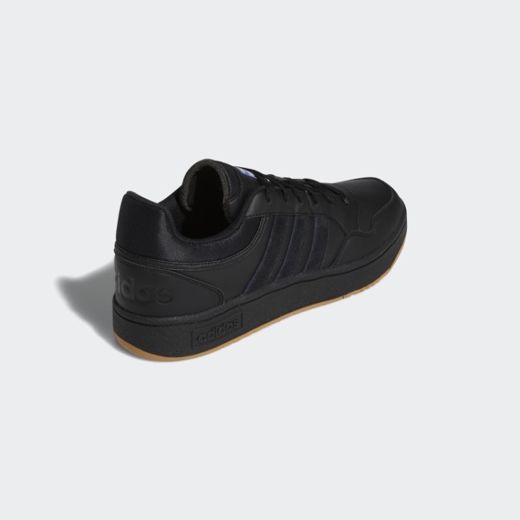 Aros 3.0 Baixo Clássico Sapatos Vintage Adidas Preto