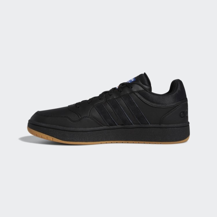 Aros 3.0 Baixo Clássico Sapatos Vintage Adidas Preto