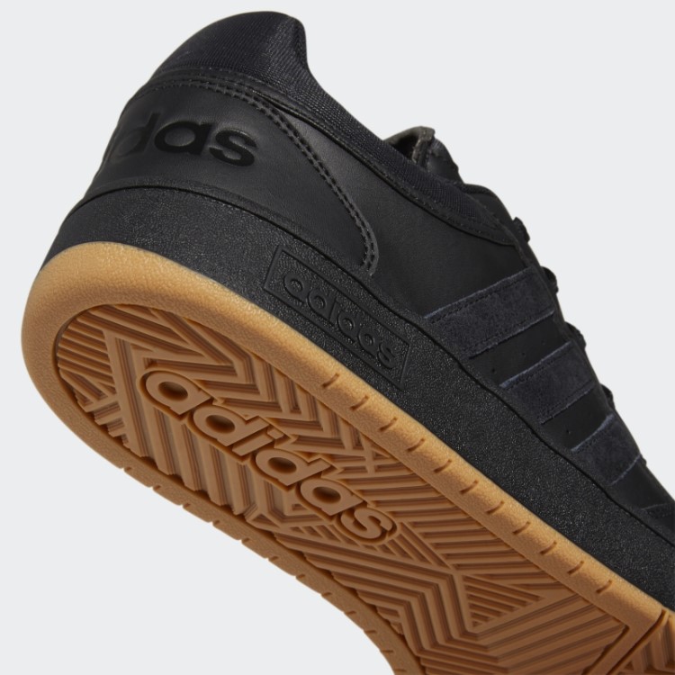 Aros 3.0 Baixo Clássico Sapatos Vintage Adidas Preto