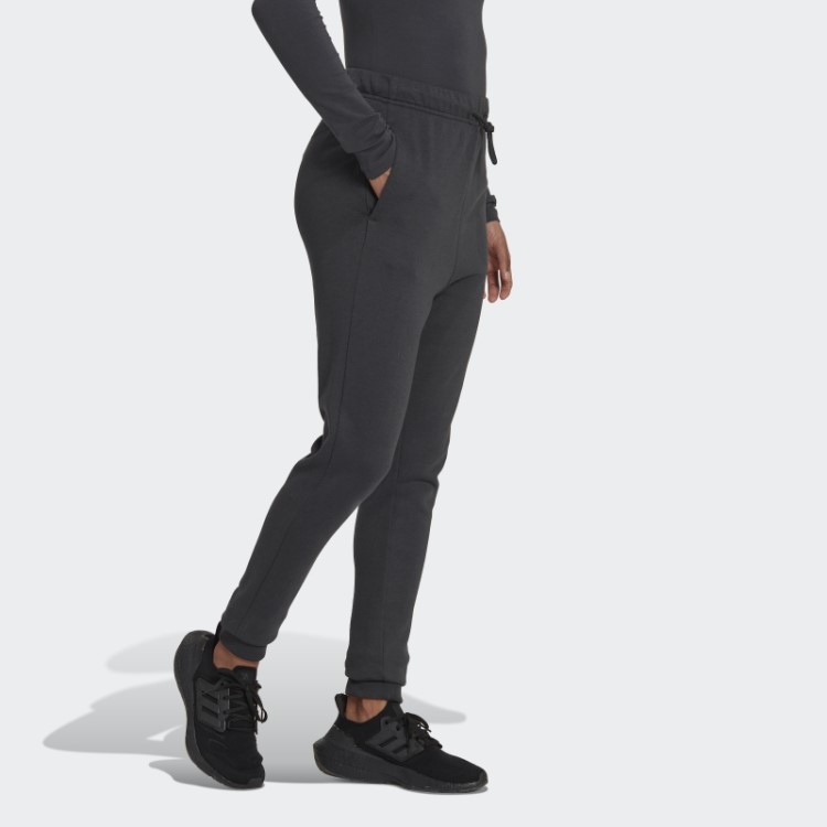 Calça Cintura Alta Adidas Studio Lounge Carbon
