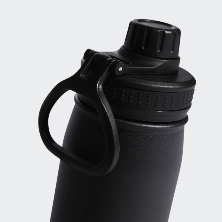 Garrafa De Aço Adidas 600 Ml Preta