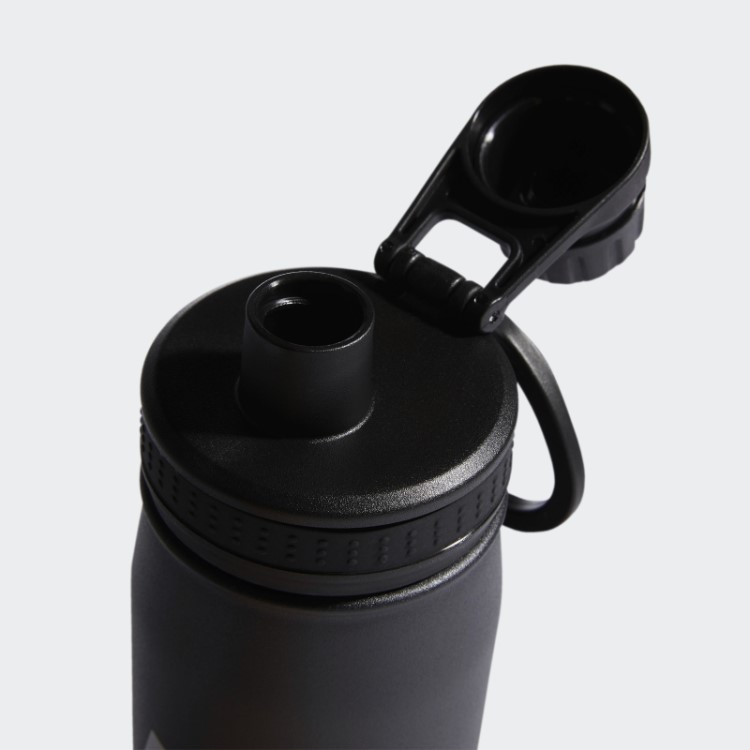 Garrafa De Aço Adidas 600 Ml Preta
