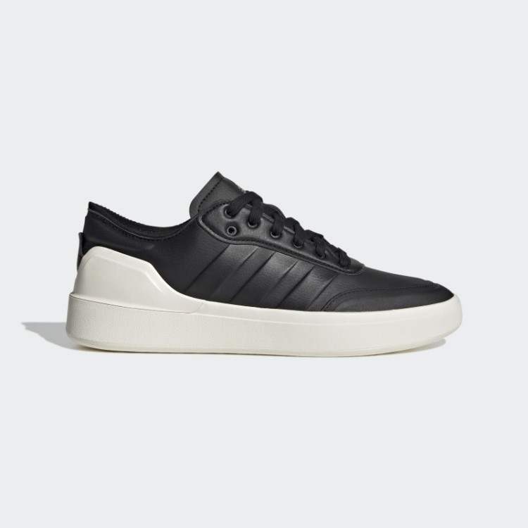 Tênis Preto Estilo De Vida Moderno Cloudfoam Estilo De Vida Moderno Quadra Conforto Adidas