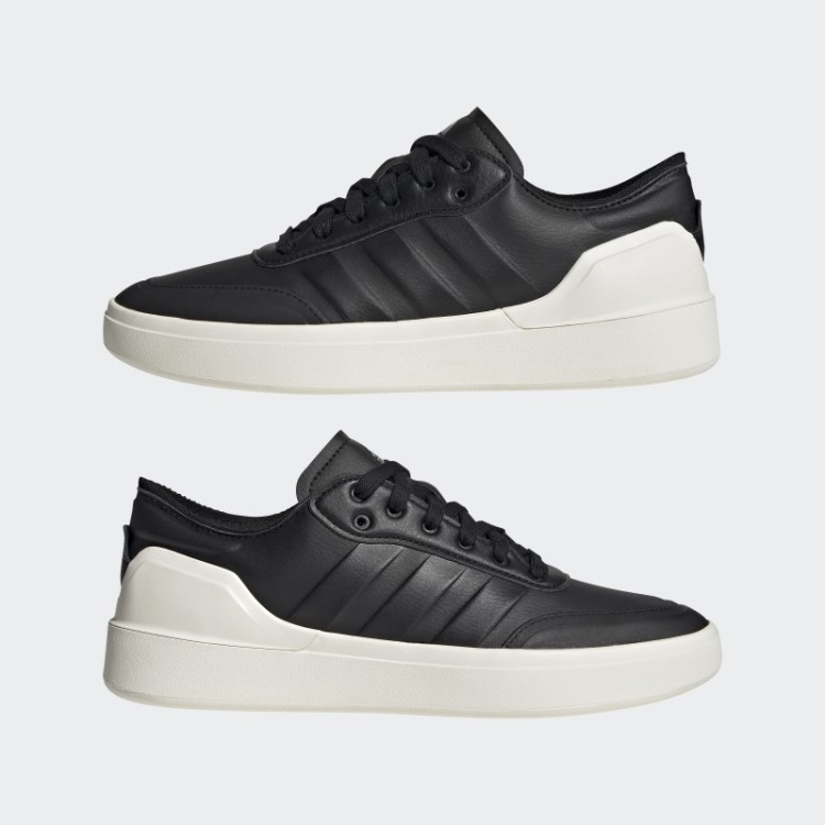 Tênis Preto Estilo De Vida Moderno Cloudfoam Estilo De Vida Moderno Quadra Conforto Adidas