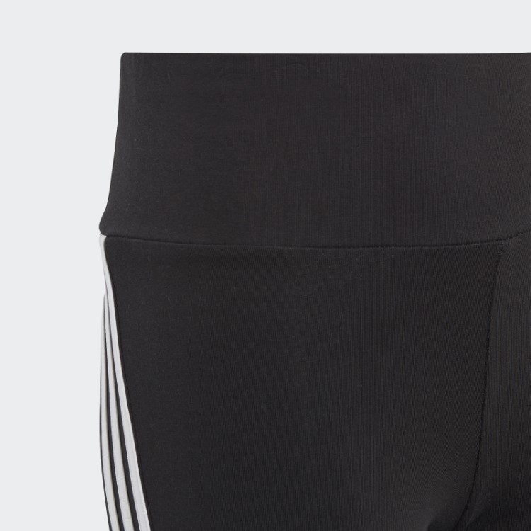 Legging Preta Adidas Future Icons Com As Três Listras De Algodão