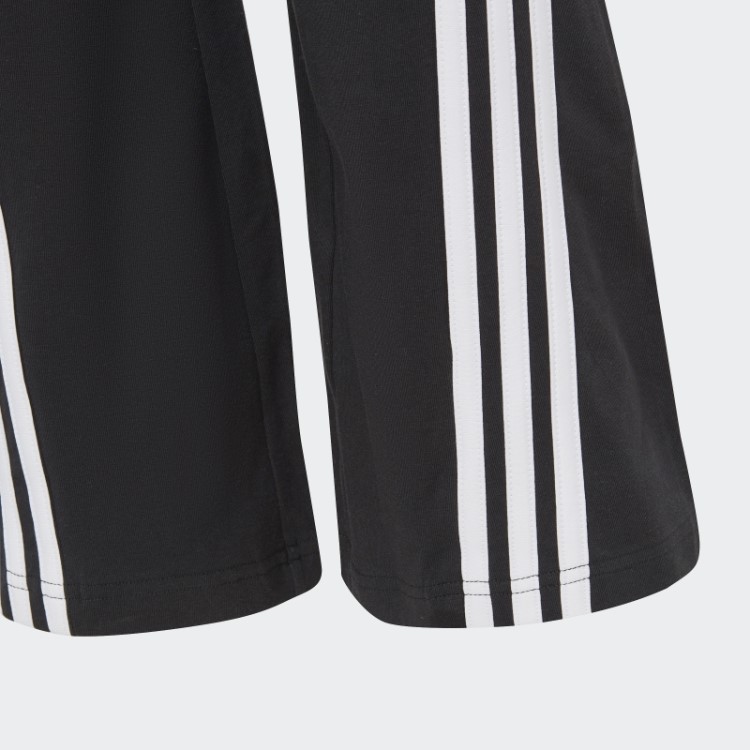 Legging Preta Adidas Future Icons Com As Três Listras De Algodão
