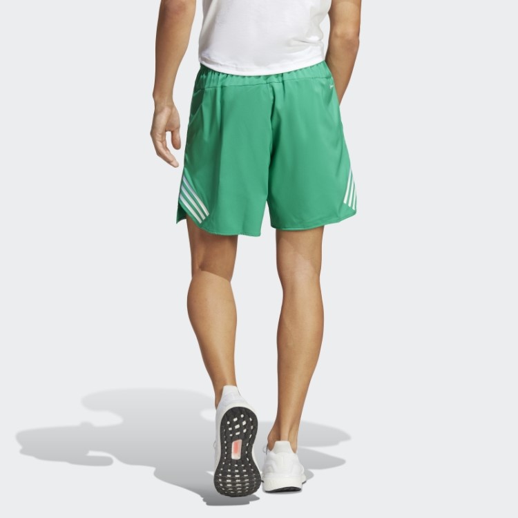 Short De Treino Com As Três Listras Verde Train Icons Adidas