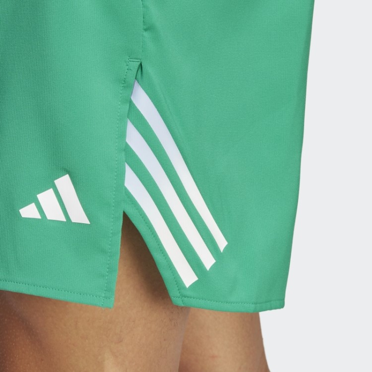 Short De Treino Com As Três Listras Verde Train Icons Adidas