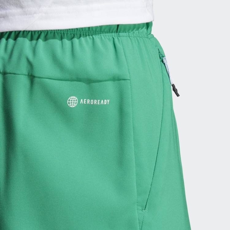 Short De Treino Com As Três Listras Verde Train Icons Adidas