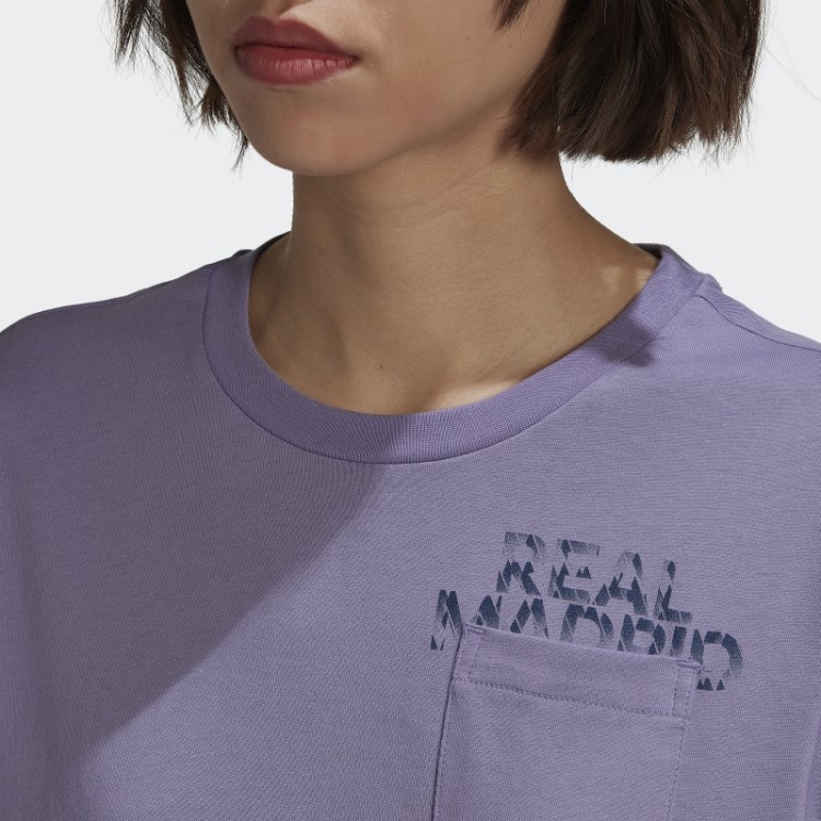 Camiseta Adidas Real Madrid Lilás