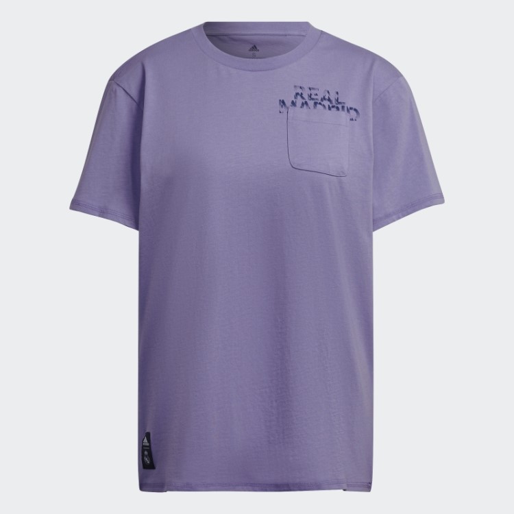 Camiseta Real Madrid Adidas Lilás