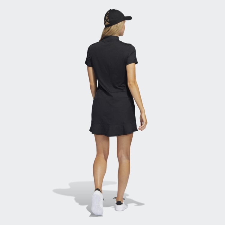 Vestido Babado Adidas Preto