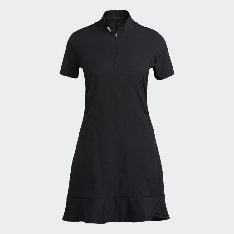 Vestido Babado Adidas Preto