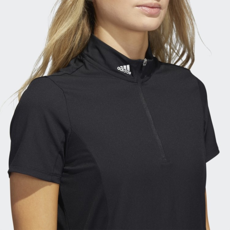 Vestido De Babados Adidas Preto
