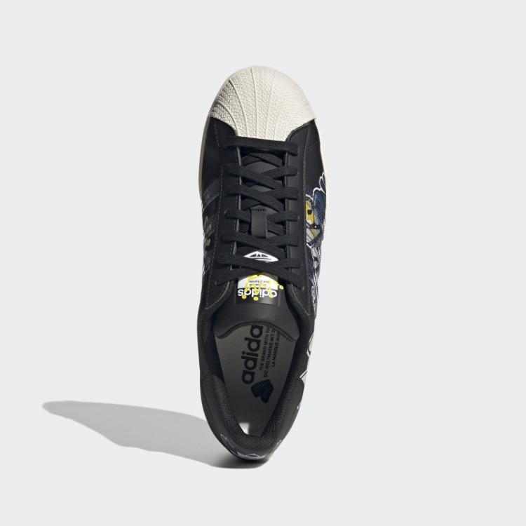 Sapatos Adidas Superstar Quentes Preto/branco