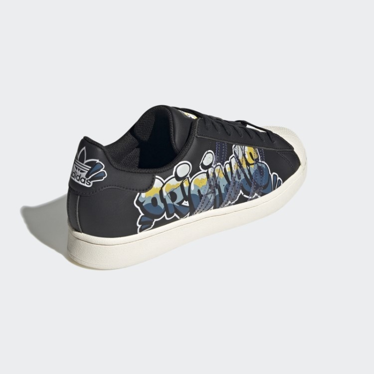 Sapatos Adidas Superstar Quentes Preto/branco