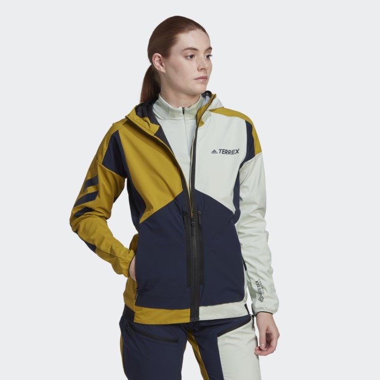 Jaqueta Adidas Terrex Skyclimb Gore Soft Shell Ski Touring Verde Oliva