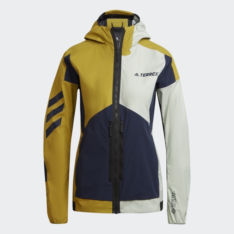 Jaqueta Adidas Terrex Skyclimb Gore Soft Shell Ski Touring Verde Oliva
