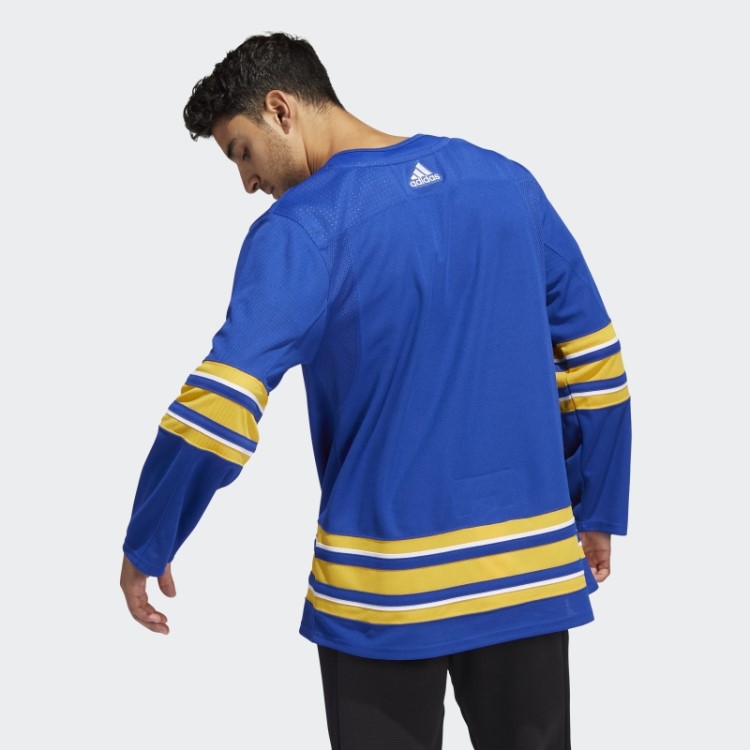 St Louis Royal Adidas Sabres Home Autentic Jersey