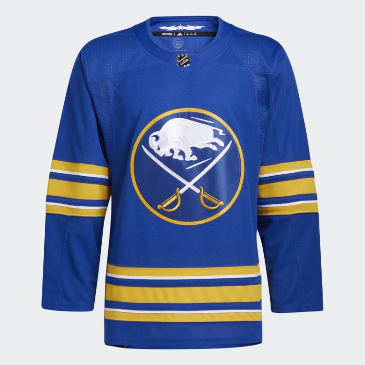 St Louis Royal Adidas Sabres Home Autentic Jersey