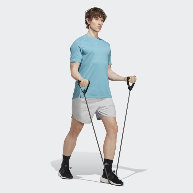 Bermuda Adidas Projetada Para Treino Cinza