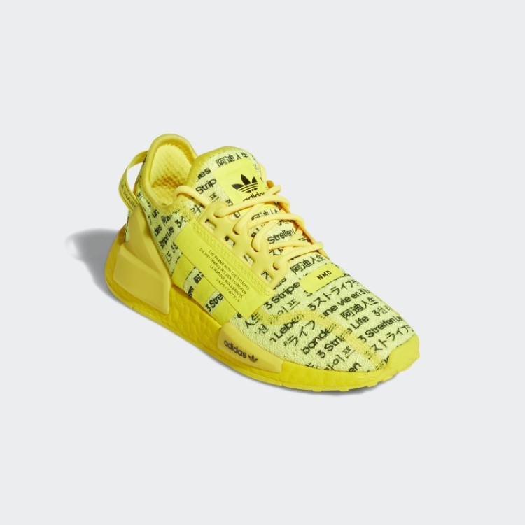 Tênis Adidas Amarelo Nmd-r1 V2