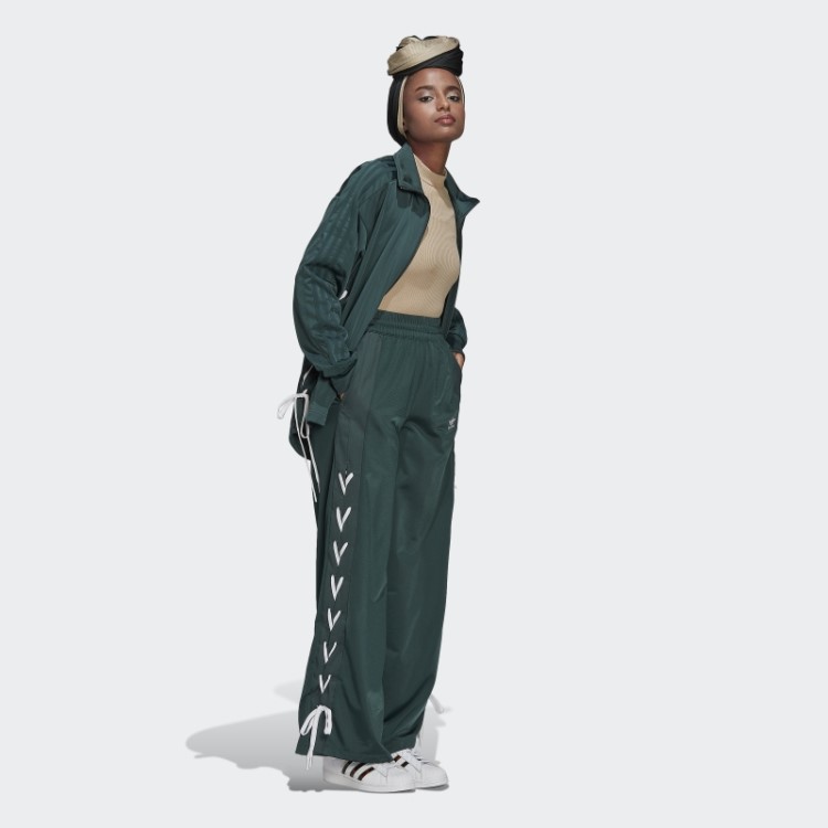 Jaqueta Adidas Verde Mineral Sempre Original Com Amarração