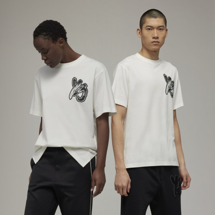 Camiseta Fashion Adidas Y-3 Brush Graphic