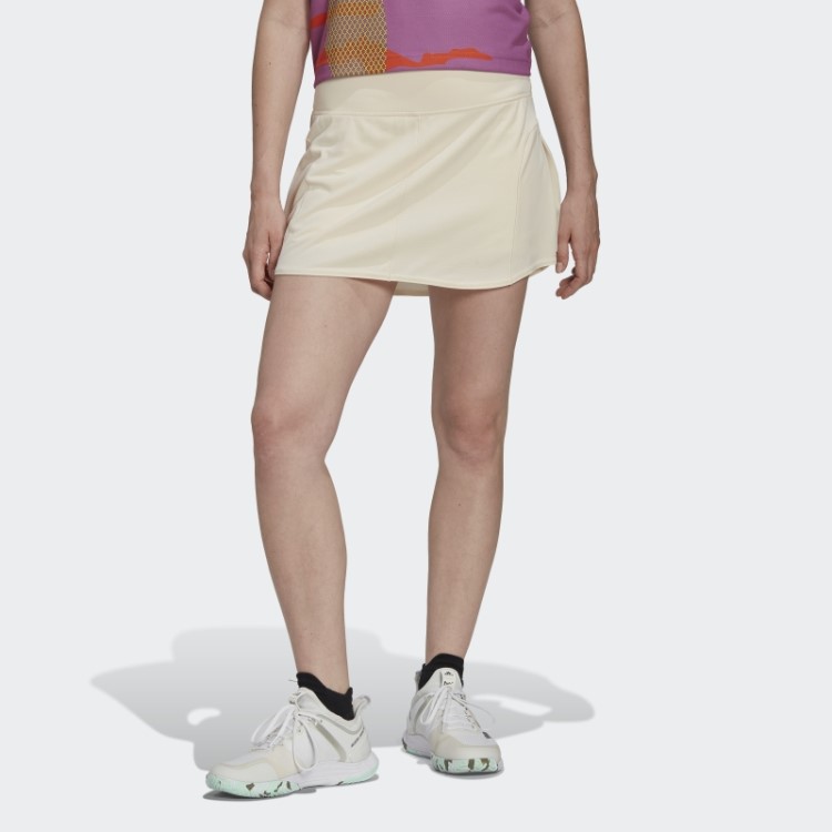 Saia De Tênis Adidas Tom Ecru