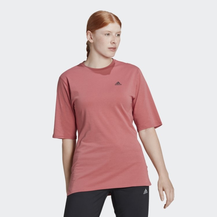 ícones De Corrida Feitos Com A Natureza Camiseta De Corrida Vermelha Adidas