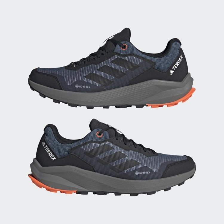 Tênis De Corrida Para Trilha Adidas Steel Terrex Trail Rider Gore-tex