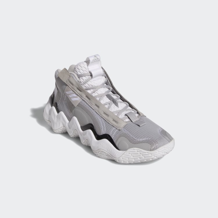 Tênis De Basquete Adidas Exhibition B Mid Cinza