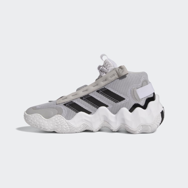 Tênis De Basquete Adidas Exhibition B Mid Cinza