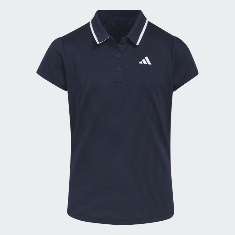 Adidas Camisa Polo Texturizada Azul Marinho