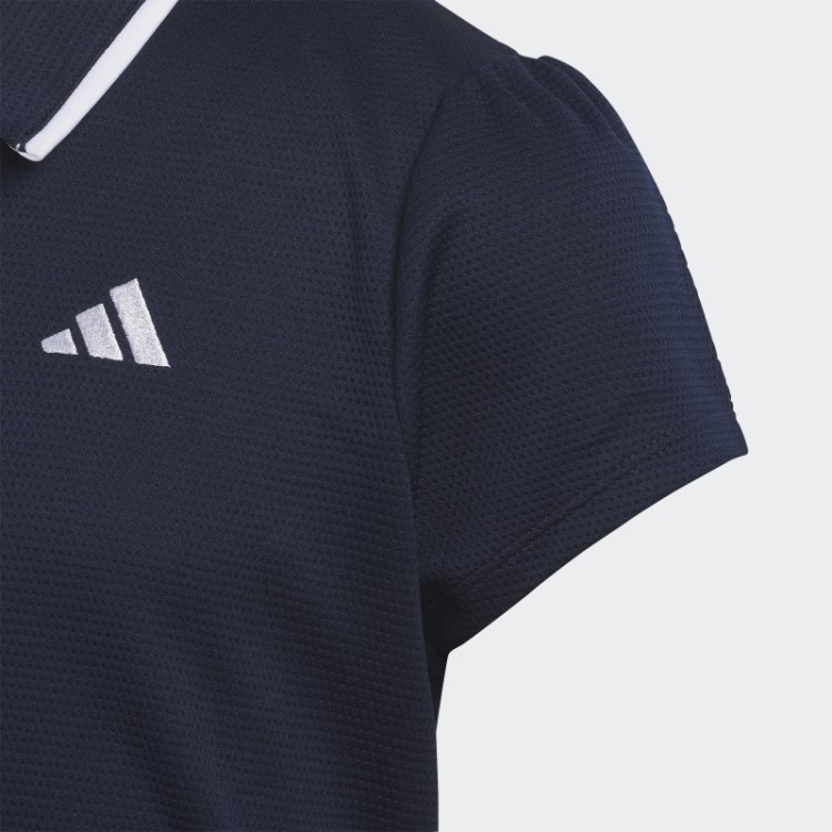 Adidas Camisa Polo Texturizada Azul Marinho